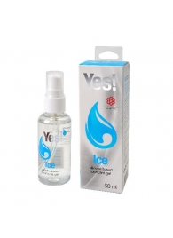 Силиконовая вагинальная смазка с пролонгирующим эффектом Yes Ice - 50 мл. - Sitabella - купить с доставкой во Владикавказе