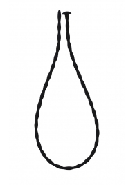 Черный уретральный массажер Glide Extra Small - 30 см. - Lola Games - купить с доставкой во Владикавказе