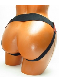 Трусики для маленькой насадки из красной кожи - БДСМ Арсенал - купить с доставкой во Владикавказе