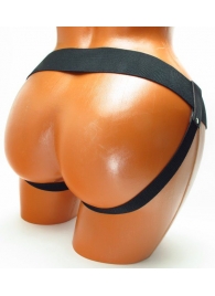 Трусики для страпона коричневого цвета - БДСМ Арсенал - купить с доставкой во Владикавказе