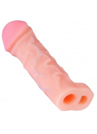 Фаллоудлинитель SUPER HERO Conqueror - 19,5 см. - Lola Games - во Владикавказе купить с доставкой