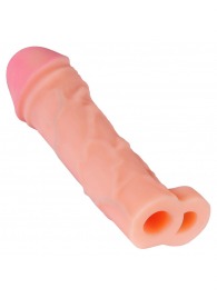 Фаллоудлинитель SUPER HERO Giant - 22 см. - Lola Games - во Владикавказе купить с доставкой