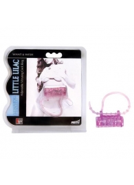 Эрекционное кольцо с вибратором LITTLE LILAC - Dream Toys - во Владикавказе купить с доставкой