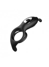 Черное эрекционное кольцо с вибрацией и пультом ДУ - Secwell - во Владикавказе купить с доставкой