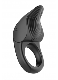 Черное эрекционное виброкольцо Vibro Lust Ring - MALESATION - во Владикавказе купить с доставкой