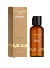 Натуральная массажная смазка Natural Lubricant Orange Blossom - 100 мл. - YESforLOV - купить с доставкой во Владикавказе