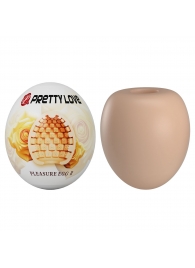 Бежевый мастурбатор-яйцо Pleasure Egg II - Baile - во Владикавказе купить с доставкой
