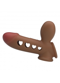 Насадка на пенис с эффектом расширения Tyronn - 16,1 см. - Baile - во Владикавказе купить с доставкой