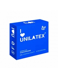 Классические презервативы Unilatex Natural Plain - 3 шт. - Unilatex - купить с доставкой во Владикавказе