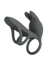 Серая стимулирующая насадка на пенис Matty - Baile - во Владикавказе купить с доставкой