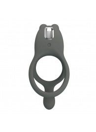 Серое эрекционное виброкольцо Dwayne - Baile - во Владикавказе купить с доставкой