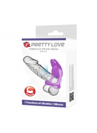 Фиолетовое перезаряжаемое виброкольцо на пенис Silas - Baile - во Владикавказе купить с доставкой