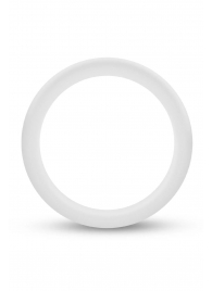 Белое люминесцентное эрекционное кольцо Silicone Glo Cock Ring - Blush Novelties - во Владикавказе купить с доставкой