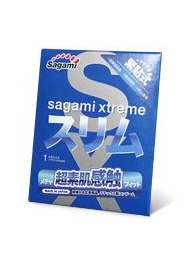 Презерватив Sagami Xtreme FEEL FIT 3D - 1 шт. - Sagami - купить с доставкой во Владикавказе