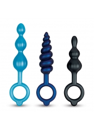 Набор из 3 силиконовых анальных стимуляторов Beaded Butties Bundle - b-Vibe