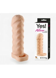 Телесная насадка-удлинитель Kleon - 15 см. - Sitabella - во Владикавказе купить с доставкой