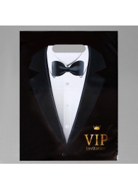 Пакет «Смокинг VIP» полиэтиленовый с вырубной ручкой (30х40 см) - UPAK LAND - купить с доставкой во Владикавказе