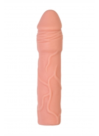 Телесная удлиняющая насадка с подхватом - 19 см. - ToyFa - во Владикавказе купить с доставкой