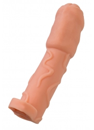 Телесная удлиняющая насадка - 16 см. - ToyFa - во Владикавказе купить с доставкой