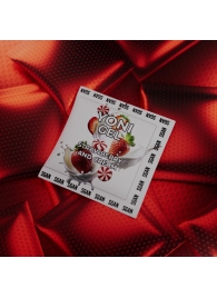 Саше лубриканта для орального секса SGAN со вкусом клубники со сливками - 5 мл. - SGAN - купить с доставкой во Владикавказе