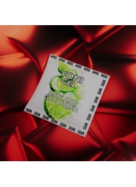 Саше лубриканта для орального секса SGAN со вкусом лайма и огурца - 5 мл. - SGAN - купить с доставкой во Владикавказе