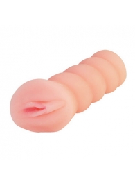 Мастурбатор-вагина с вибрацией и углублениями под пальцы - 16 см. - Baile - во Владикавказе купить с доставкой