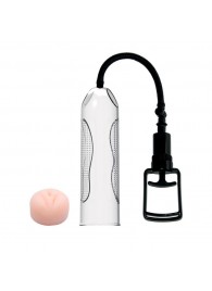 Помпа мужская со вставкой в виде вагины - 25 см. - Baile - во Владикавказе купить с доставкой