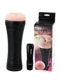 Мастурбатор-анус в колбе с 7 уровнями вибрации и выносным пультом - Baile - во Владикавказе купить с доставкой