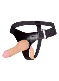 Фаллопротез на трусиках с вагинальной пробкой - 16,5 см. - Baile - купить с доставкой во Владикавказе
