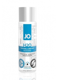 Охлаждающий лубрикант на водной основе JO Personal Lubricant H2O COOLING - 60 мл. - System JO - купить с доставкой во Владикавказе