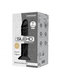 Черный фаллоимитатор Model 4 - 17,7 см. - Adrien Lastic