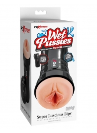 Мастурбатор-вагина в колбе Super Luscious Lips - Pipedream - во Владикавказе купить с доставкой