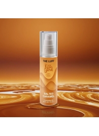 Съедобное массажное масло Kiss Land Salted Caramel - 75 мл. - THE LUFF - купить с доставкой во Владикавказе