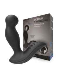 Черный вибромассажер простаты 3,5’’ P-spot Massager - 12,5 см. - Erokay - во Владикавказе купить с доставкой