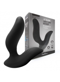 Черный вибромассажер простаты 3,5’’ Curve P-spot Massager - 12 см. - Erokay - во Владикавказе купить с доставкой