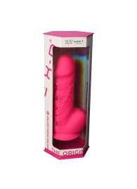 Ярко-розовый фаллоимитатор Model 1 - 21,5 см. - Adrien Lastic