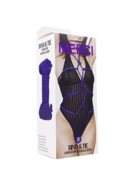 Фиолетовая верёвка для связывания и фиксации Bind Tie - 9,14 м. - Doc Johnson - купить с доставкой во Владикавказе