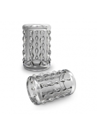 Прозрачная насадка с бороздками STAY HARD COCK SLEEVE 04 CLEAR - Blush Novelties - во Владикавказе купить с доставкой