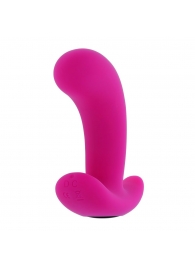 Розовый вибромассажёр простаты с пультом ДУ Hooking Up - 9,5 см. - Selopa - во Владикавказе купить с доставкой