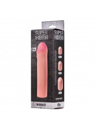 Фаллоудлинитель SUPER HERO Winner - 19,5 см. - Lola Games - во Владикавказе купить с доставкой