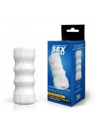 Белый нереалистичный мастурбатор - Sex Expert - во Владикавказе купить с доставкой