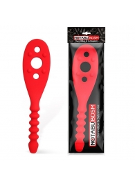 Красная силиконовая шлепалка - 30 см. - Notabu - купить с доставкой во Владикавказе