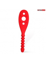 Красная силиконовая шлепалка - 30 см. - Notabu - купить с доставкой во Владикавказе