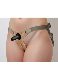 Женский пояс с коннектором и вагинальной пробкой - LOVETOY (А-Полимер) - купить с доставкой во Владикавказе