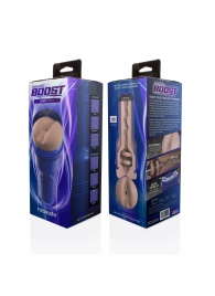 Телесный мастурбатор-анус Fleshlight Boost Blast Female - Fleshlight - во Владикавказе купить с доставкой
