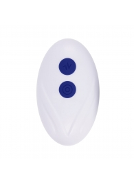 Синее эрекционное виброкольцо с клиторальной подушечкой и пультом ДУ Adjustable Fun Ring - Zero Tolerance - во Владикавказе купить с доставкой