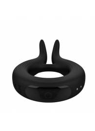 Черное эрекционное кольцо Marry Me Rechargeable Vibrating Cockring - Adrien Lastic - во Владикавказе купить с доставкой