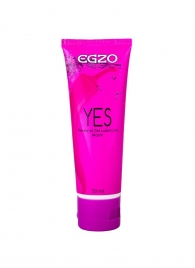 Набор из 10 согревающих лубрикантов на водной основе Egzo Yes (по 50 мл.) - EGZO - купить с доставкой во Владикавказе
