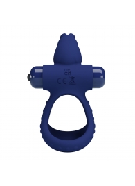 Синее эрекционное кольцо с вибрацией Luchito - Baile - во Владикавказе купить с доставкой