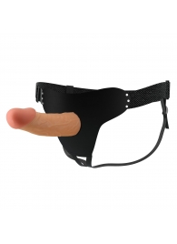 Телесный полый мужской страпон Stark - 17,5 см. - Baile - купить с доставкой во Владикавказе